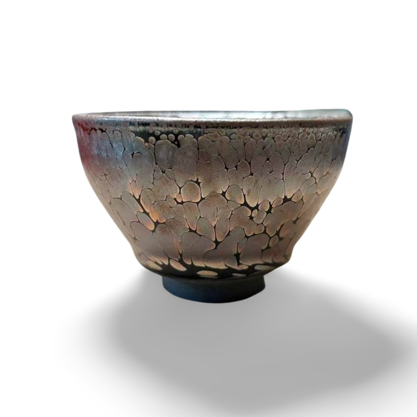 Authentic Tenmoku Teacups - Handcrafted Iron Glaze Ceramics | Free US Shipping