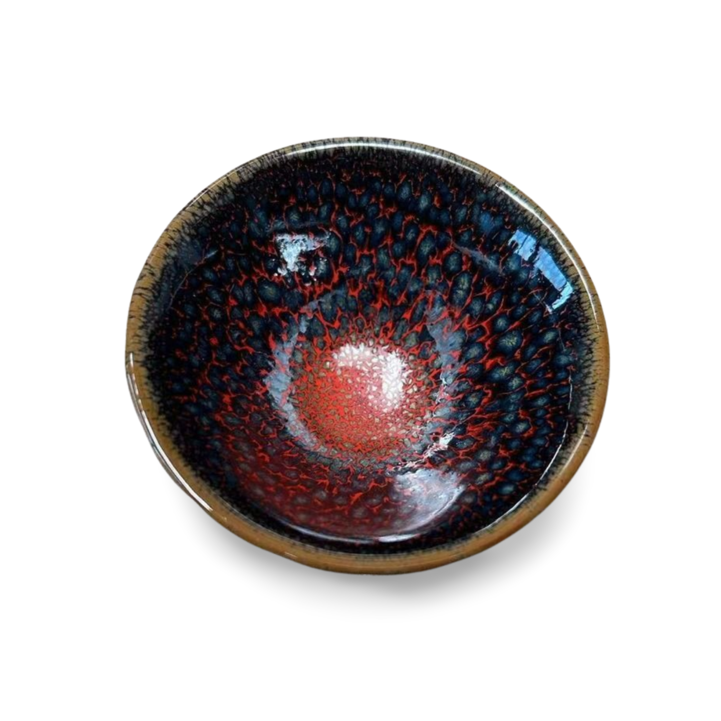 Collectible Tenmoku Tea Bowls - 800-Year-Old Raku Firing Technique | FDA-Approved