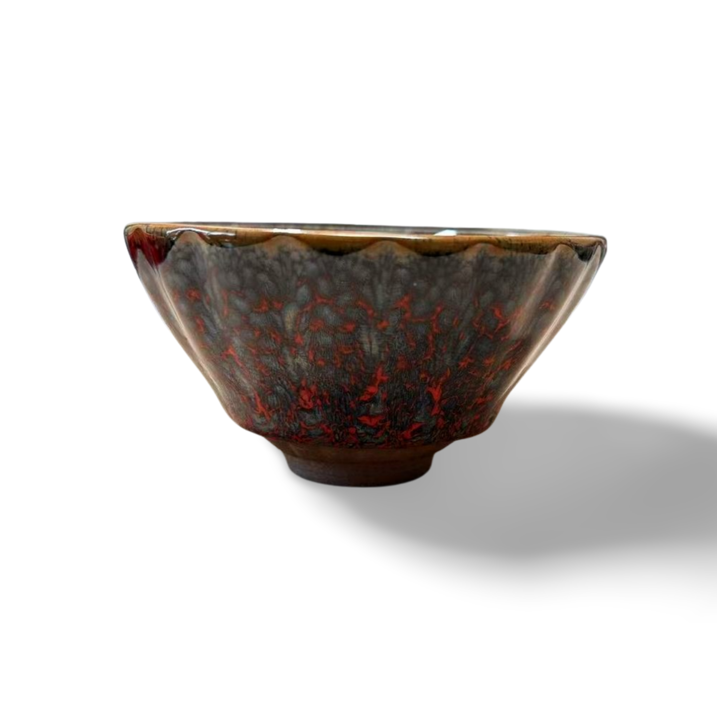 Collectible Tenmoku Tea Bowls - 800-Year-Old Raku Firing Technique | FDA-Approved