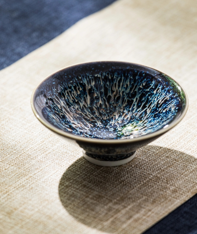 Tenmoku Tea Cups: Where Japanese Zen Aesthetics Meet Modern Mindfulness - Tea Bowl